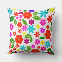 Padrão retrofloral moderno do meio século