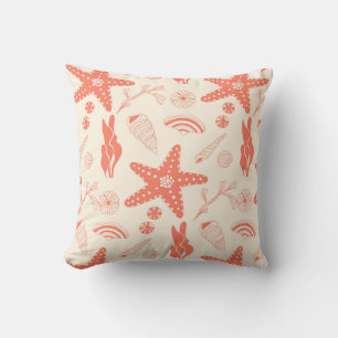 Almofada Padrão sem costura com travesseiro decorativo de c