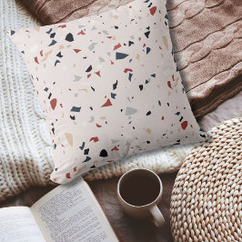 Almofada Padrão Terrazzo do Meio século moderno