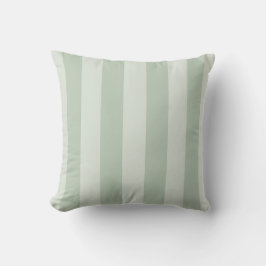 Almofada Padrão Verde Neutro Chic Striped