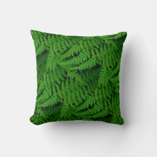 Almofada padrão verde verde estável abstrato verde bk