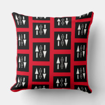 Padrão vermelho e preto,inspiração de tendência