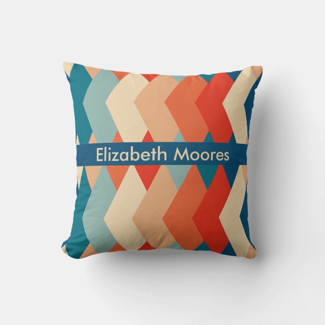 Almofada Padrão Vintage 60s (Frente)