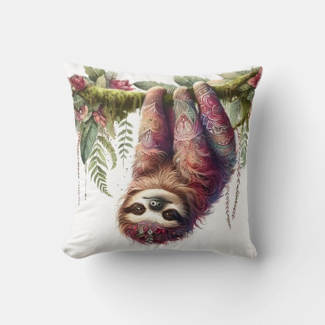 Almofada Padrões da Natureza - Lama Selvagem (Frente)