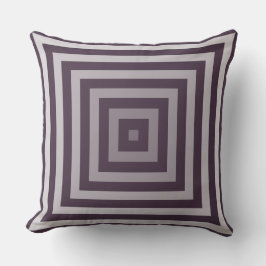 Almofada Padrões De Caixa Roxo - Travesseiro decorativo