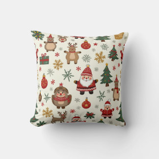 Almofada Padrões de Natal Cushion