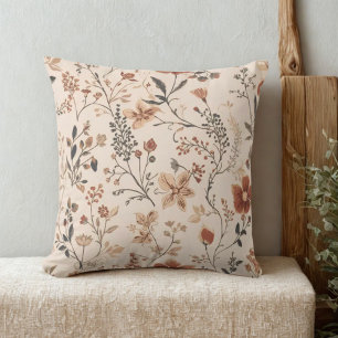 Almofada Padrões Florais de Vintage Queda no outono Russo d