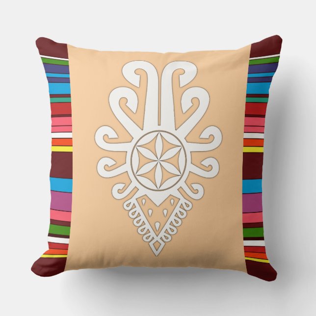 Almofada Padrões folhosos da Polônia - Parzenica (Frente)