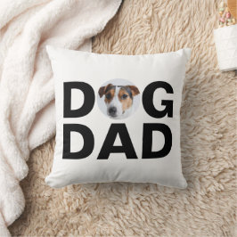 Almofada Pai Cachorro, Foto Personalizada, Presente de Pai 