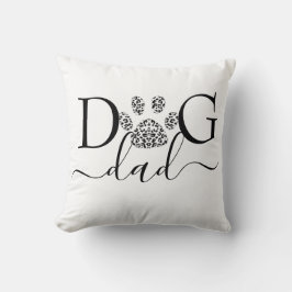 Almofada Pai Cachorro pegada da pata