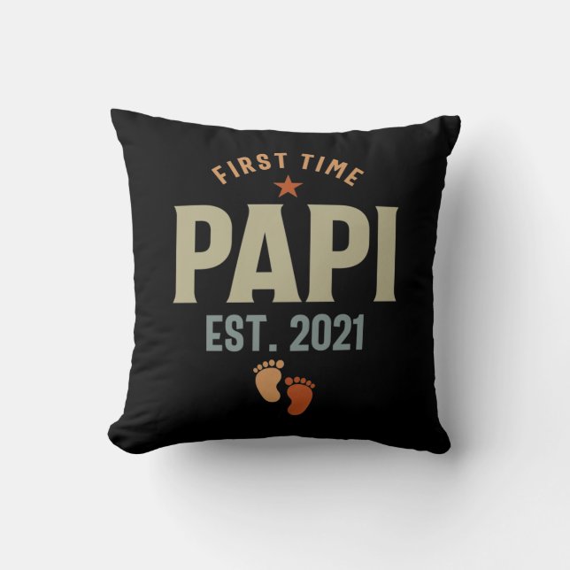 Almofada Pai da Primeira Vez Papi Est 2021 (Frente)