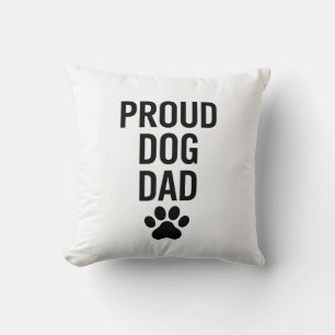 Almofada Pai de Cachorro Orgulhoso - Presente Engraçado par