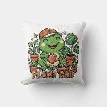 Pai de Planta Sapo Regando Plantas de Casa Piada d