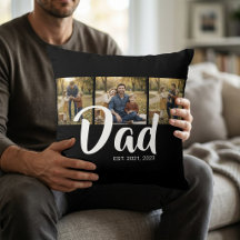 Pai Estabeleceu Rótulo Moderno Preto 3 Foto