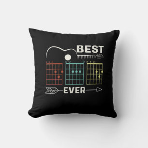 Almofada Pai Guitarrista Melhor Nunca Aniversário