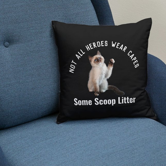 Almofada Pai Herói Personalizado Gift Engraçado (Criador carregado)