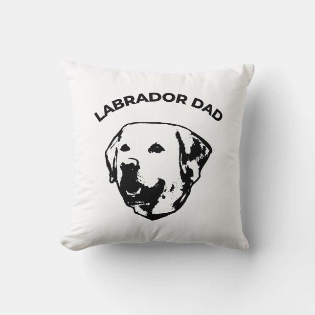 Almofada Pai Labrador (Frente)
