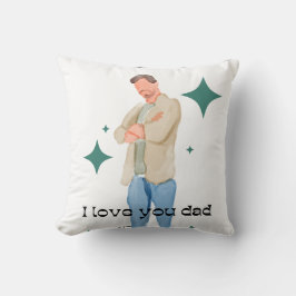 Almofada Pai super-herói do dia a dia