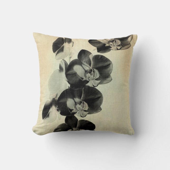 Almofada Painéis de Blush Orquídeo III (Frente)