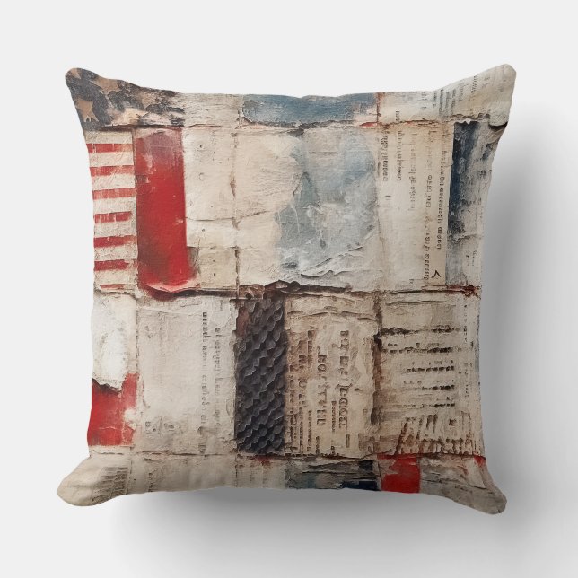 Almofada País/Americana primitiva (Frente)