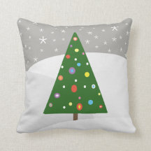 Paisagem abstrata do inverno da árvore de Natal