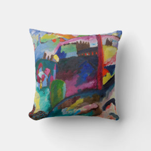 Almofada Paisagem com Chaminé de Fábrica, Wassily Kandinsky