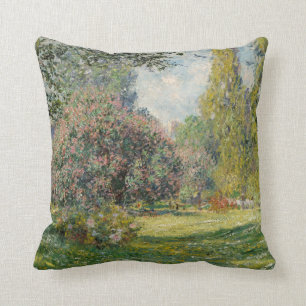 Almofada Paisagem de Claude Monet : O Parc Monceau