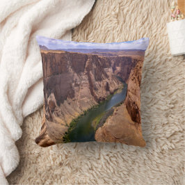 Almofada Paisagem Deslumbrante do Grand Canyon e do Rio Col