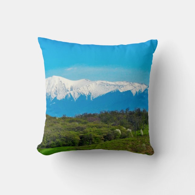 Almofada Paisagem montanhosa (Frente)