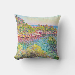 Almofada Paisagem perto de Monte Carlo (por Claude Monet)