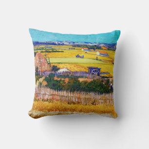 Almofada Paisagem Rural de Outono, Van Gogh