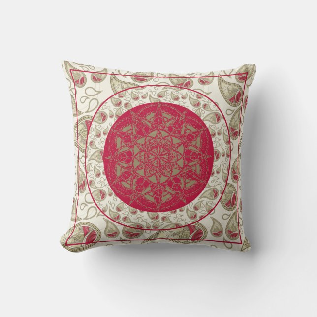 Almofada PaisleyOfBliss - Travesseiro (Frente)