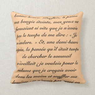 Almofada Palavras de Proust