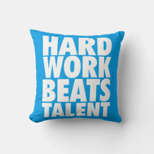 Almofada Palavras Motivacionais - Trabalho De Duro Supera T