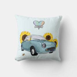 Almofada Pale Aqua Figaro pillow