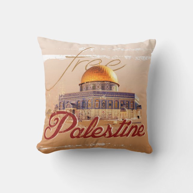 Almofada Palestina livre (Frente)