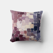 Paleta de Naval Azul Roxo Moderno Pintura Abstrata