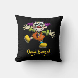 Almofada Palhaço de desenho animado Ooga Booga