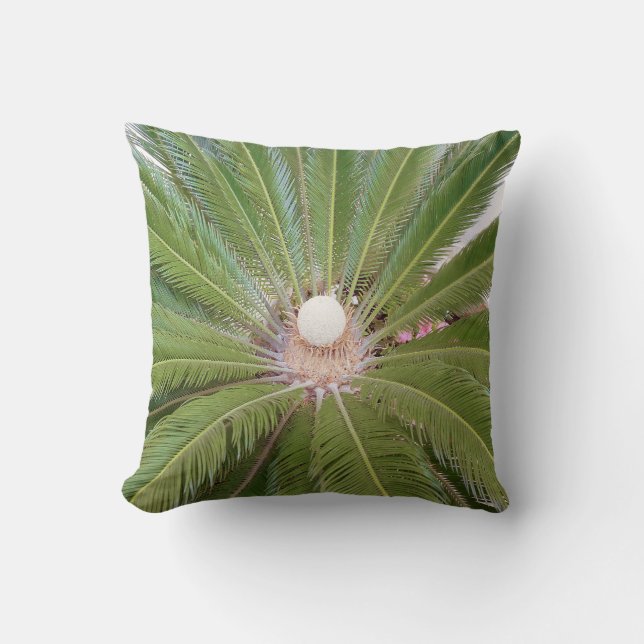 Almofada Palm Cushion Verde (Frente)