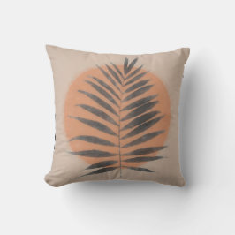 Almofada Palm Frond Black