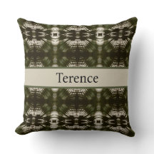 Palm Leaf Shadow Army Green, personalizável