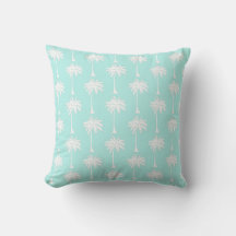 Palm Tree Blue White