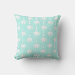 Almofada Palm Tree Blue White