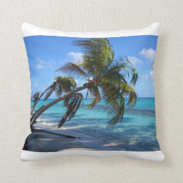 Almofada Palmeiras inclinadas - branco