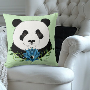 Almofada Panda Azul