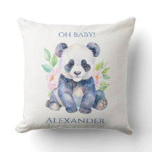 Panda bebê personalizado 