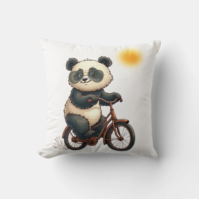 Almofada Panda ciclismo (Frente)