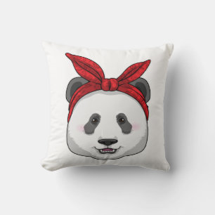 Almofada Panda com Bandana