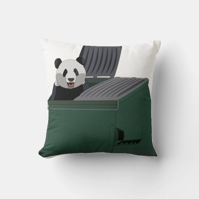 Almofada Panda Engraçado (Frente)