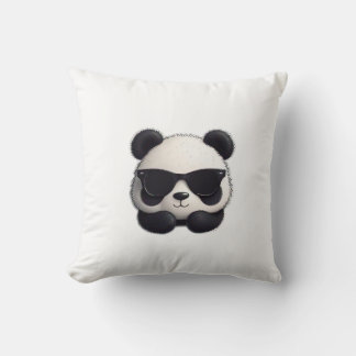 Almofada Panda Legal com Óculos de Sol